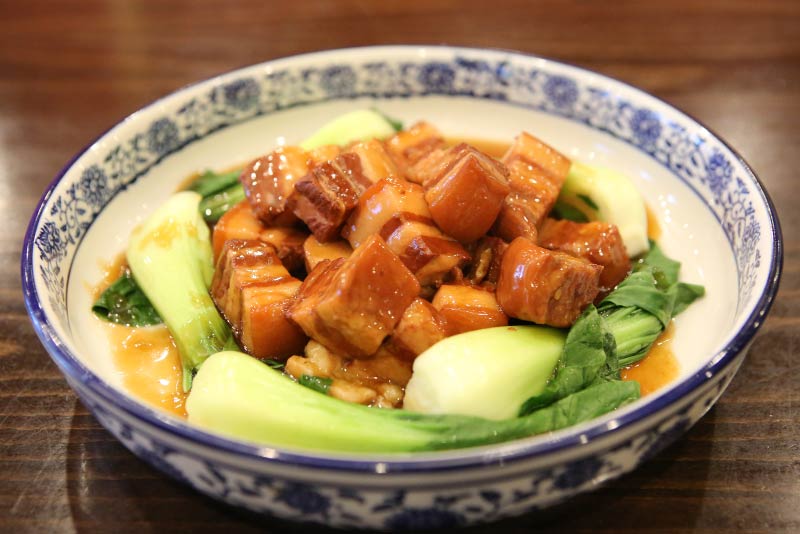 braised pork belly 红烧肉 <img title='Spicy & Hot' align='absmiddle' src='/css/spicy.png' />